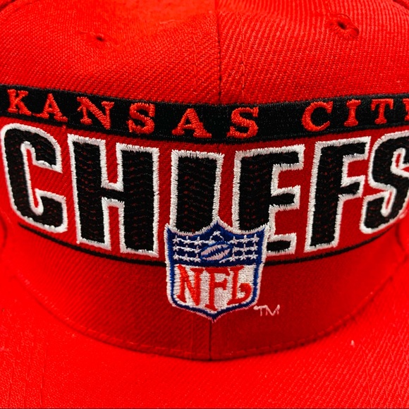 NWT Vintage NFL Kansas City Chiefs SnapBack Hat - Picture 3 of 10
